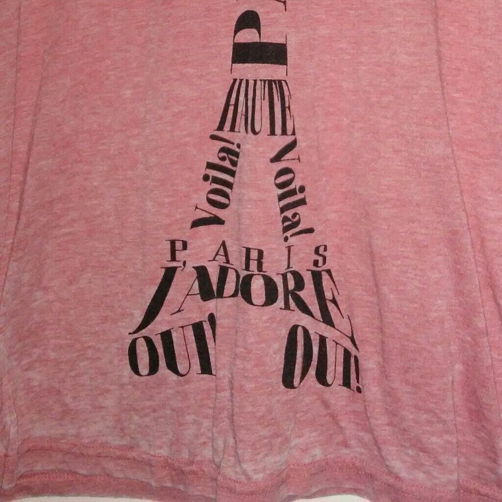 F21 Plus Eiffel Tower Burnout Tee XL - Picture 5 of 5